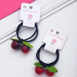Liga Coletero con Figuras de Cerezas