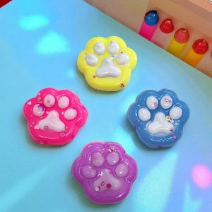 Juguete pegajoso Squishy Huella de Gato