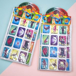 Set para 4 Jugadores de Lotería Tradicional 11 x 18cm