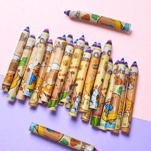 Goma Borrador Infinita en Forma de Lápiz Diseño Capibara