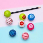 Sacapuntas Diseño Balón y Bolas de Billar