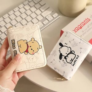 Tarjetero Monedero Diseño Hello Bear