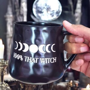 Taza de Ceramica Negra That Witch
