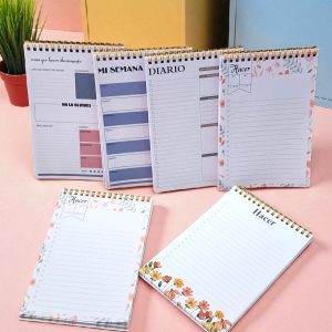 Libreta Diario Organizadora Notas Varios Diseños