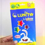 Pack con 12 Colores + 2 (1 Bicolor Metálico y 1 Bicolor Neón) Marca Lunita 6101