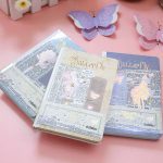 Libreta Pasta Dura Tamaño Frances Cosida Modelo Butterfly con 118 Hojas Decoradas