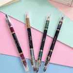 Lápiz Delineador Grueso Doble Punta con Sacapuntas