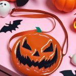 Bolsa Crossbody Food en forma de Calabaza