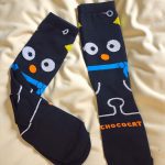 Calceta Loca 3/4 Unisex Unitalla Chococat Negra