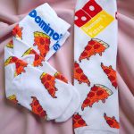 Calceta Loca 3/4 Unisex Dominos Pizza