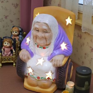 Lámpara de Ceramica Mamá Coco