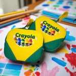 Monedero Con Correa con Diseño de Crayola
