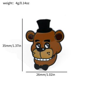 Pin Metalico Five Night at Freddys