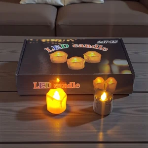 Vela Led Negra o Naranja 25M51