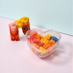 Goma Borrador Lego para Armar en Caja de Corazón