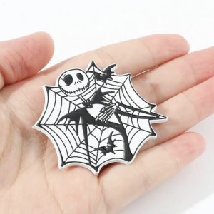 Pin Metalico Grande Jack Telaraña