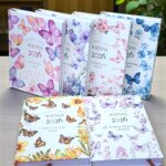 Agenda Diaria 2026 Cosida Planificadora Pasta Dura Mariposa Tamaño Frances