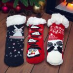 Calceta Borrega Navideña Infantil Unitalla