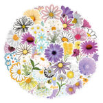 Pack de 50 Stickers Flores Daisy NH42079015