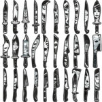 Pack con 30 Separadores de Libro diseños Terror