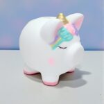 Alcancía de Ceramica Puerquito Unicornio