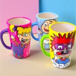 Taza Ceramica Artesanal Pintada a Mano - The Rugrats