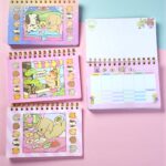 Planeador Semanal con Espiral Kawaii Modelo Perros