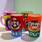 Taza Artesanal Pintada a Mano Mario Bross