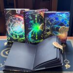 Libreta A5 de 96 Hojas 100% Negras Pasta Dura con Broche Sistema Galáctico