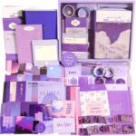 Set Completo de 101 pzas Scrapbooking y Diario The Milky Way