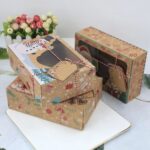 Caja de Regalo Diseños Navidad con Tarjeta para Dedicatoria
