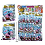 Planilla con 17 sobres de Broma de Bomba Olorosa