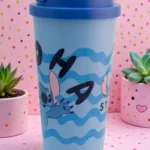 Vaso para Café con Tapa  500 ml Stitch