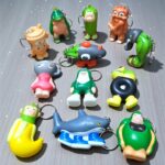 LLavero con Squishy personajes Italian Brainrot
