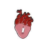 Pin Metálico Corazón Humano On- Off 31153120