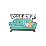 Pin Metálico "Therapy - I'll Be There For You" Psicologia