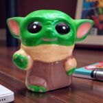 Alcancía de Ceramica Baby Yoda