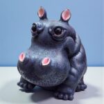 Alcancia Hipopotamo Hippo