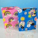Bolsa de Regalo Mediana Happy Sunny Arcoiris 26x32x12