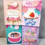 Bolsa de Regalo Grande Feliz Cumpleaños 31x42x12