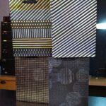 Bolsa de Regalo Grande Tonos Negros Gold 31x42x12