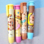 Goma retráctil decorada capibara