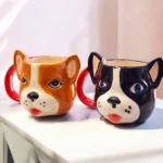 Taza de Ceramica Esmaltada Perros