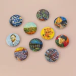 Pin Esmaltado Circular Broche Obras de Van Gogh 45326857-60