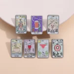 Pin Metálico Colección "Tarot Moderno: Comida y Bebida" Cartas de Tarot