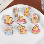 Pin metálico Colección Capibara Kawaii 44344294-99