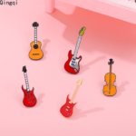 Pin metálico Colección Instrumentos de Cuerda Guitarra y Violín