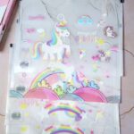 Folder Transparentes Multiusos Tamaño Carta "Magical Dreams" - Diseño Unicornios 🦄