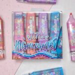 Set de 4 Marcatextos con Brillo (Glitter) - Colección Pastel Galaxy