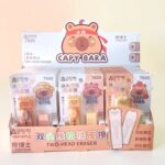 Goma Retractil con Repuesto Kawaii Diseño Capíbara